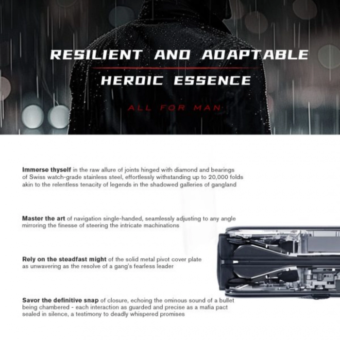 VERTU IRONFLIP CARBON TEXTURE SERIES Taffeta