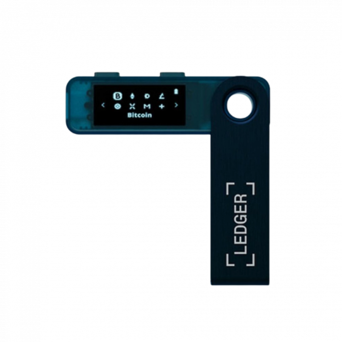 Крипто-гаманець Ledger Nano X Sapphire Blue