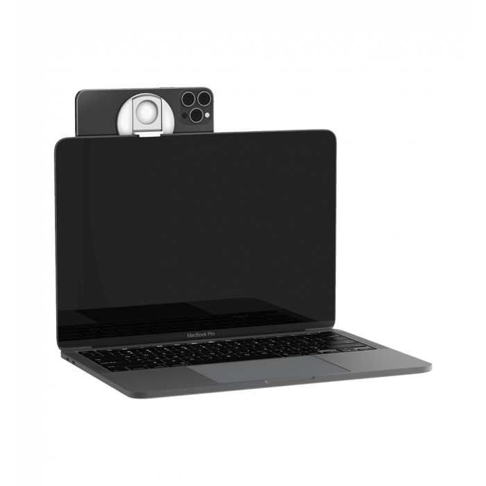 Тримач Belkin iPhone Mount with MagSafe for Mac Notebooks - White (MMA006BTWH)