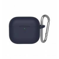Cover Blueo Airpods 4 Liquid Silicone Case Dark Blue (B44-A4DBL)