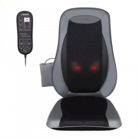 Масажна накидка на крісло NAIPO Neck & Back Massager з підігрівом, вібрацією та функцією масажу Шиатцу