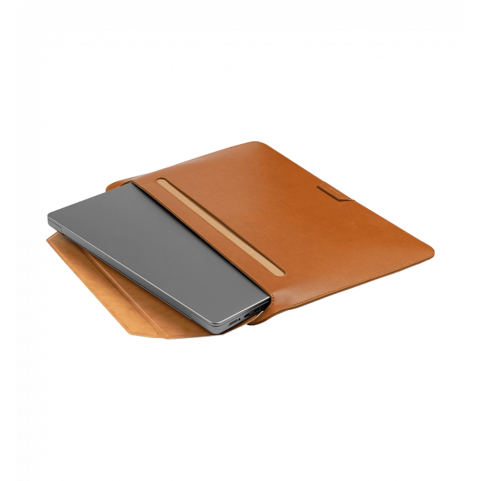 Чохол Moshi Muse 14" 3-in-1 Slim Laptop Sleeve Caramel Brown for MacBook Pro 14" (99MO034752)