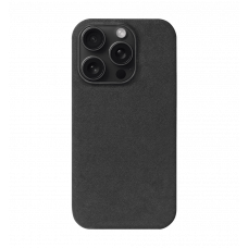 Чохол Kartell  for iPhone 15 Pro MagSafe Alcantara Grey