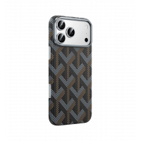 Чохол Keephone KEVLAR PRAGUE MagSafe Case for 17 Pro Max Meteor (KPKVPG17PMMT)
