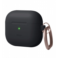 Cover Elago Hang Silicone Case Black for Airpods 3rd Gen (EAP3HG-HANG-BK)