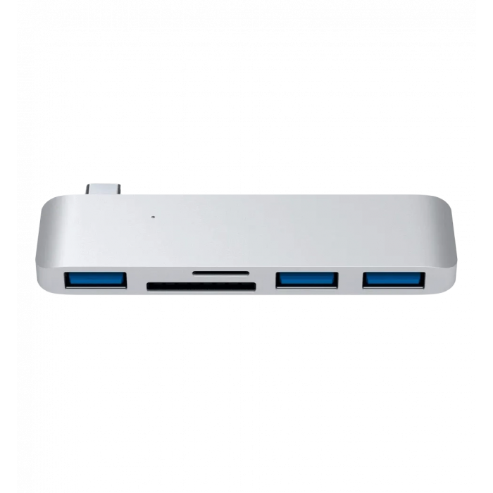 Хаб Satechi Type-C USB 3.0 3-in-1 Combo Hub Silver (ST-TCUHS)