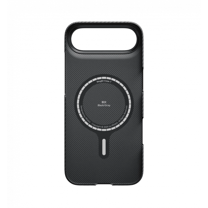 Чохол Pitaka Ultra-Slim Twill Black/Grey for iPhone Air (KI1701BA)