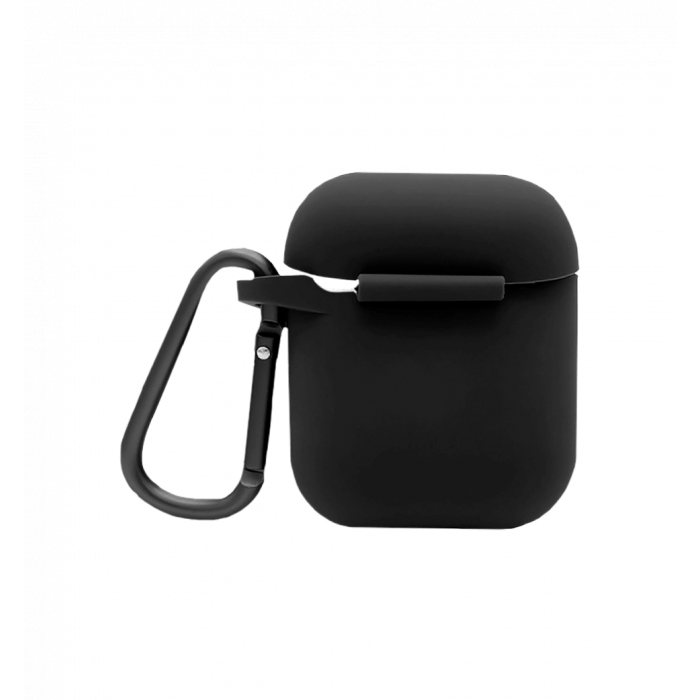 Cover Blueo Liquid Silicone Case for AirPods with Carbine Black