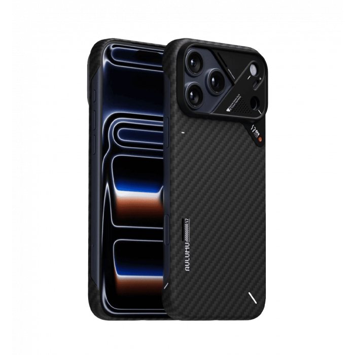 Чохол AULUMU A17 Aramid Fiber Case Aramid Fiber case only for  iPhone 17 Pro Black