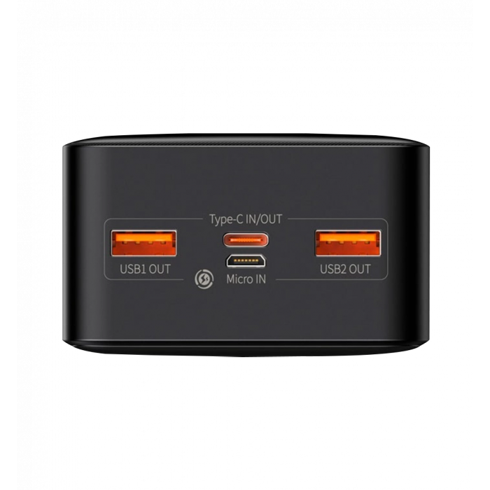 Доп батерея Baseus Bipow Digital Display 15W 20000mAh Black (PPDML-J01)