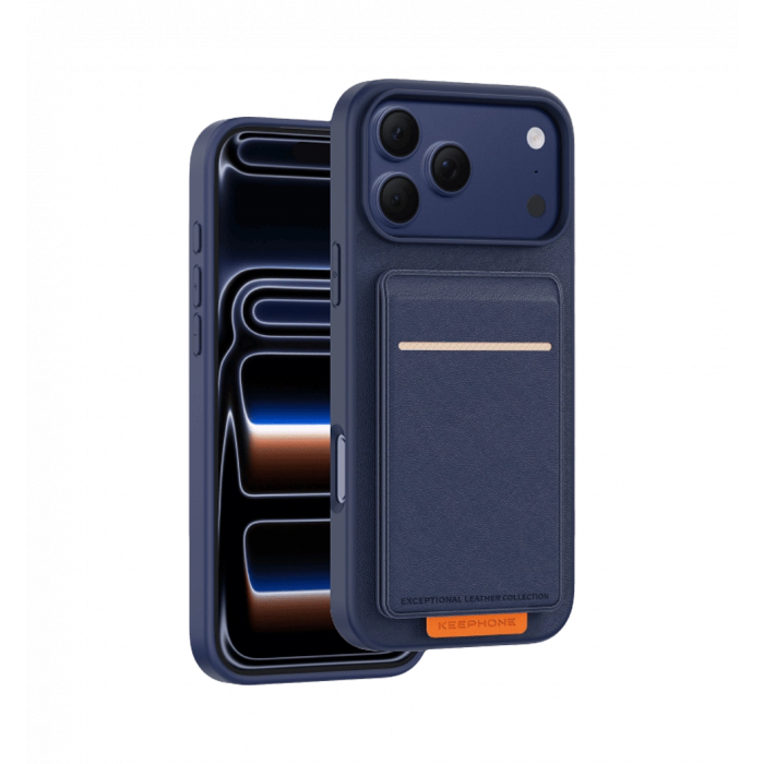 Чохол Keephone SUEDEA MagSafe Case for 17 Pro Deep Blue (KPSUDA17PBL)