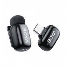 Бездротовий петличний мікрофон BOYA mini-16 Type-C Black
