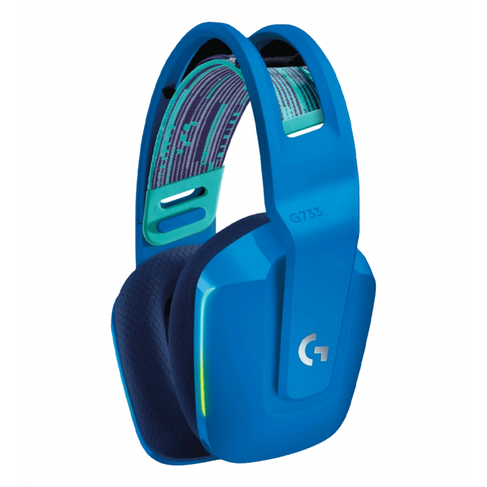 LOGITECH G733 LIGHTSPEED Wireless RGB Gaming Headset - Blue