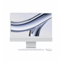 iMac 24" Retina 4,5K/M3/8GB/8CPU/8GPU/256GB SSD/Silver 2023 (MQR93)