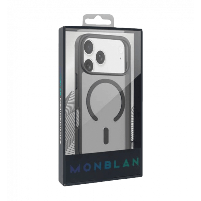 Чохол Monblan для iPhone 17 Air [MMMt17A] Magnetic Matte Series (Black)