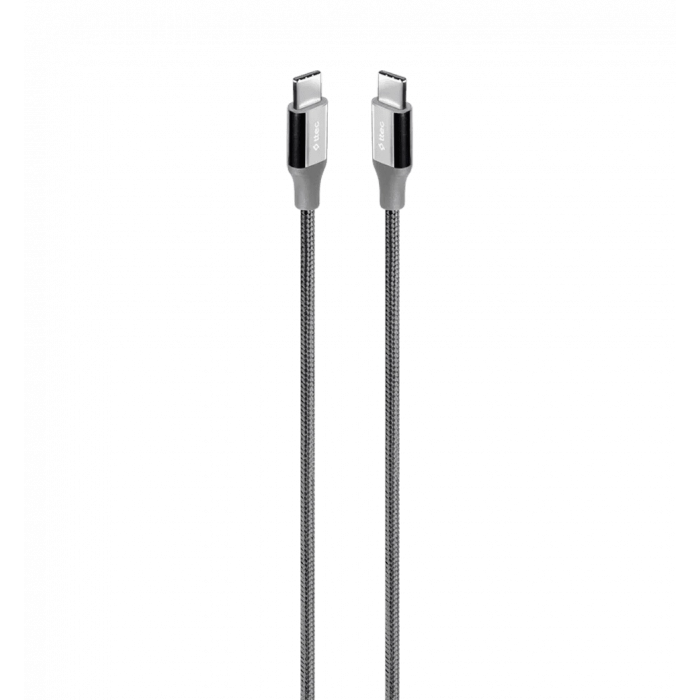 Кабель Ttec Alumi Cable 65W Type-С- Type-С 3м Space Gray (2DK52UG)