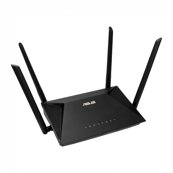 Маршрутизатор ASUS RT-AX1800U AX1800, 3xGE LAN, 1xGE WAN, 1xUSB 3.0, MESH (90IG06P0-MO3530)