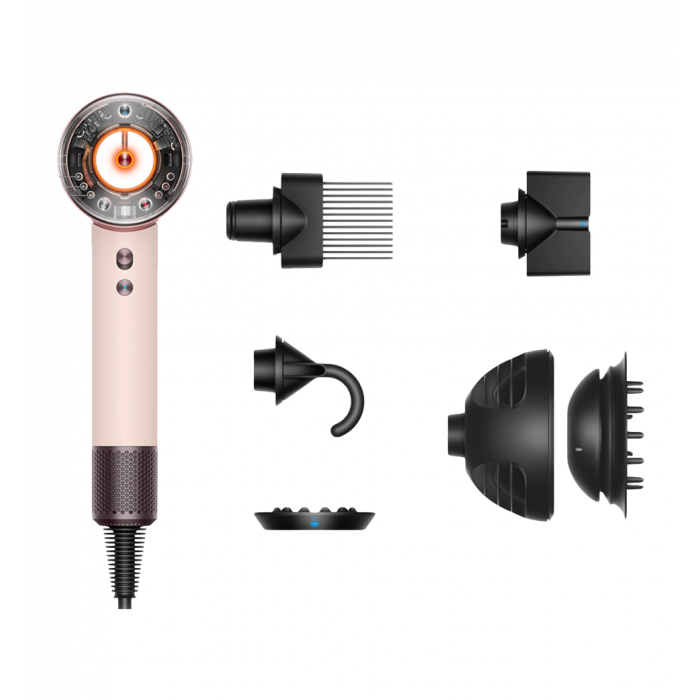 Фен для волосся Dyson Supersonic HD16 Nural Ceramic Pink/Rose Gold (598975-01)