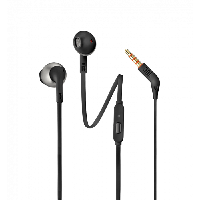 Навушники з мікрофоном JBL T205 Black (JBLT205BLK)