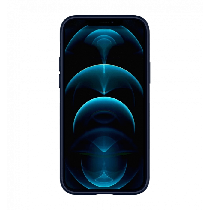 Чохол Spigen для iPhone 12 Pro Max Core Armor, Navy Blue (ACS01472)