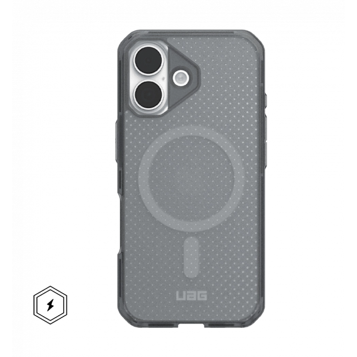 Чохол UAG для iPhone 17, Dot MagSafe, Ash