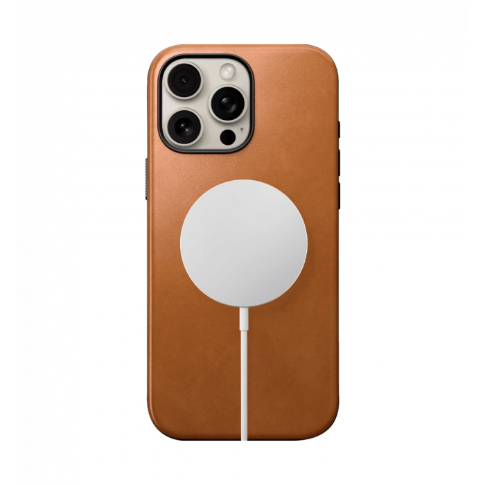 Чохол Nomad Modern Leather Case English Tan for iPhone 16 Pro Max (NM01691785)