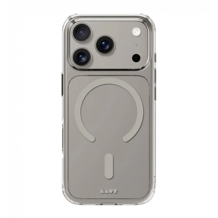 Чохол-накладка LAUT CRYSTAL FLURO for iPhone 17 Pro MagSafe Grey (L_IP25B_CF_GY)