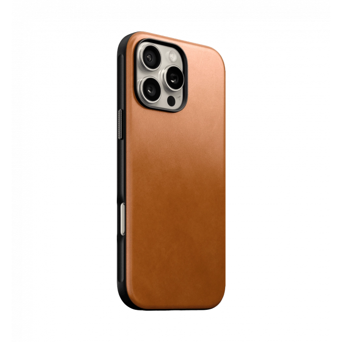 Чохол Nomad Modern Leather Case English Tan for iPhone 16 Pro Max (NM01691785)