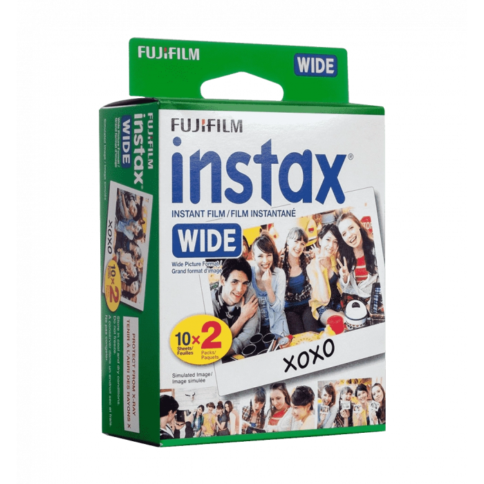 Фотопапір Fujifilm INSTAX WIDE GLOSSY (108х86мм 2х10шт)
