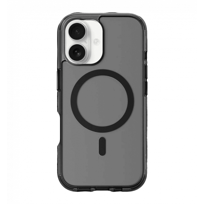 Чохол-накладка LAUT CRYSTAL MATTER X MagSafe для iPhone 17 (Black Crystal)