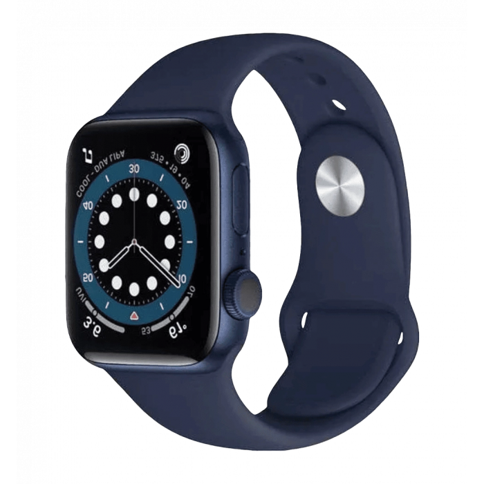 Смарт-годинник Apple Watch Series 6 40mm Blue Aluminum Case with Deep Navy Sport Band (MG143) Б/В