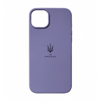 Cover Silicon Case I'm Ukraine iPhone 14 Plus Light Purple