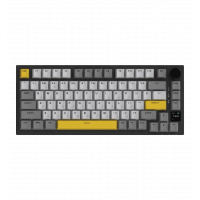 Беспроводная механическая клавиатура Ajazz AK820 PRO 75% Flying Fish Switch Black RGB (AK820PRO-FF-BGY)