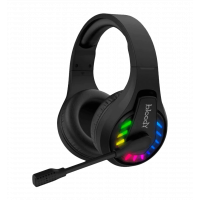 Гарнитура игровая Bloody GR230 с LED подсветкой, черный цвет, Bluetooth v5.2+2.4GHz+3.5 Jack
