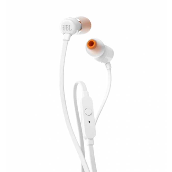 Headphones with microphone JBL Tune 110 White (JBLT110WHT)