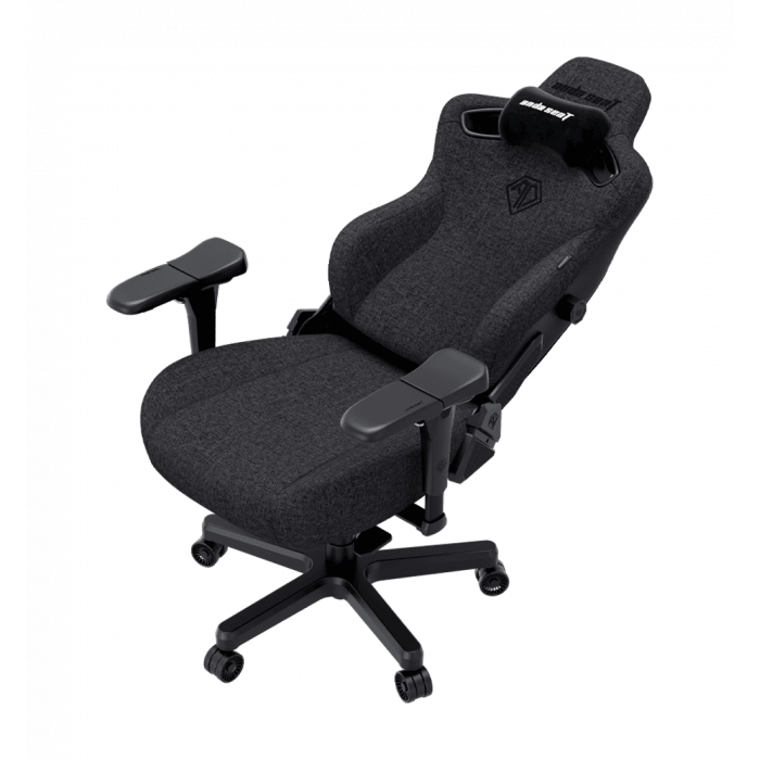 Крісло ігрове Anda Seat Kaiser 3E Dark Grey Fabric Size XL  (AD23YC-XL-09-GB-CF-G01)
