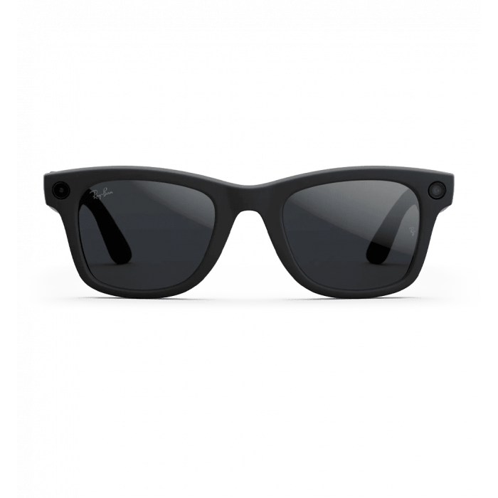 Smart glasses Ray-Ban Meta Wayfarer [Gen2] Matte Black Frame/Clear to Gray Transitions Lenses (RW4012 601S1Z 50-22)