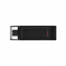 Флеш-накопичувач USB3.2 128GB Type-C Kingston DataTraveler 70 Black (DT70/128GB)