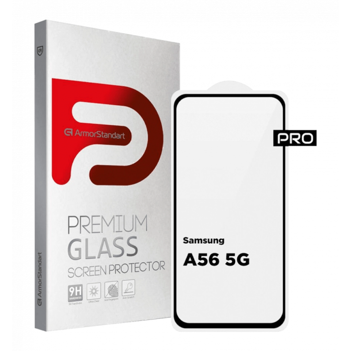ArmorStandart Pro protective glass for Samsung A56 5G Black