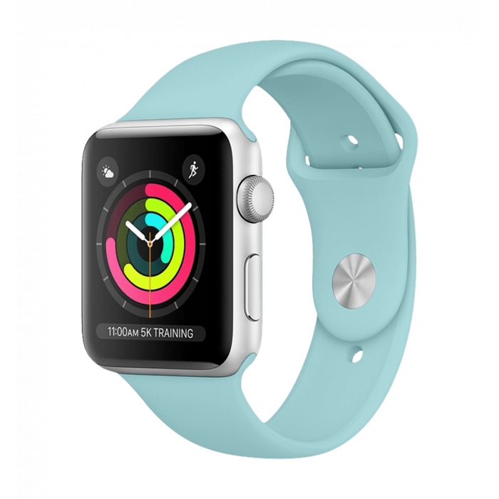 Strap Silicone Copy 38mm Turquoise