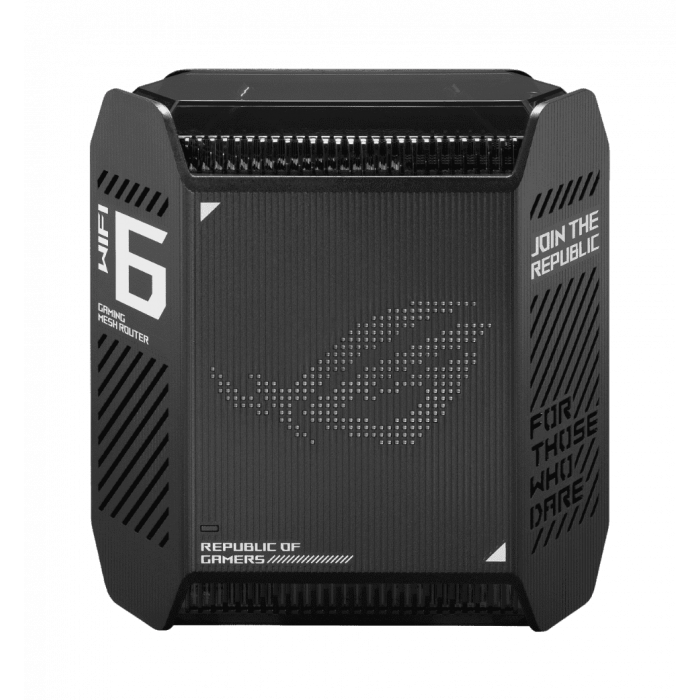 Система WiFi-Mesh ASUS ROG Rapture GT6 AX10000, 3xGE LAN, 1x2.5GE WAN, 1xUSB 3.2, 1мод, чорний