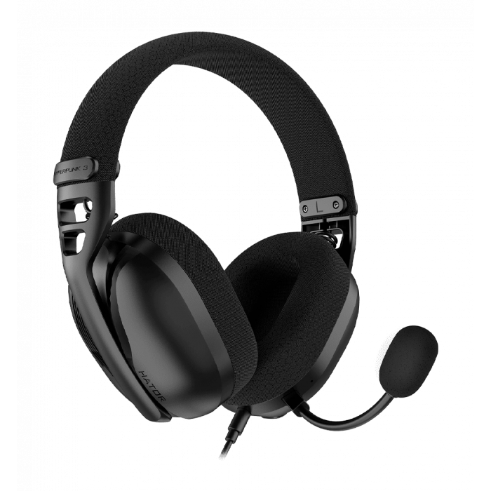 Ігрова гарнітура HATOR HYPERPUNK 3 Hi-Res (ESH01) black