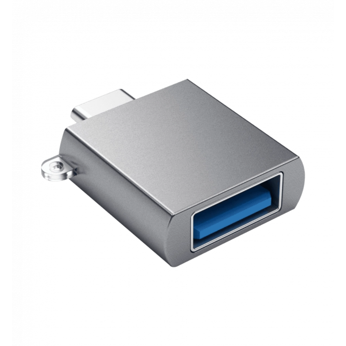 Перехідник Satechi Type-C USB Adapter Space Gray (ST-TCUAM)