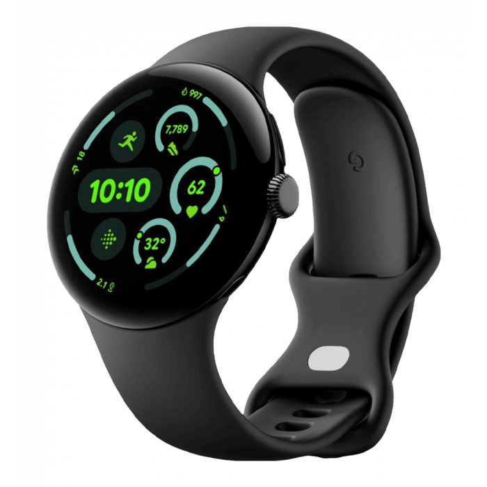 Смарт-годинник Google Pixel Watch 3 Wifi 41mm Black Case/Obsidian Band