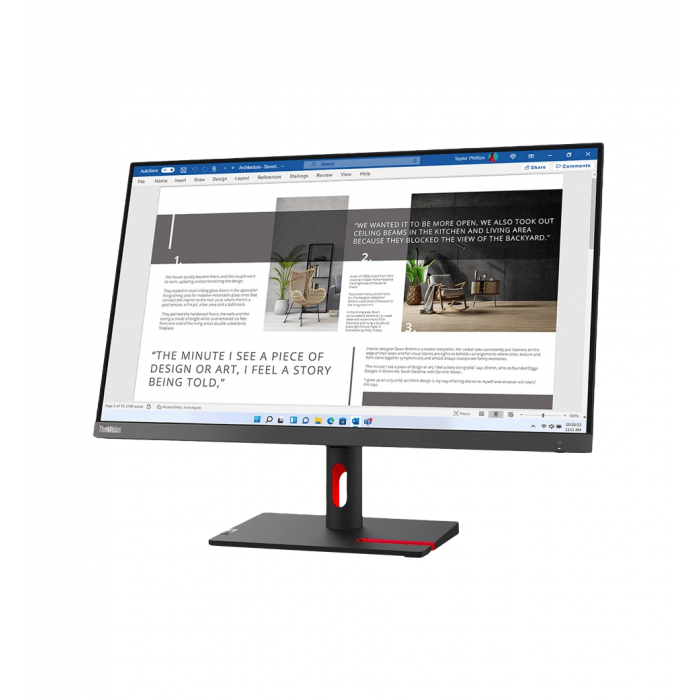 Монітор 27" LENOVO ThinkVision S27i-30 IPS FullHD 60Hz