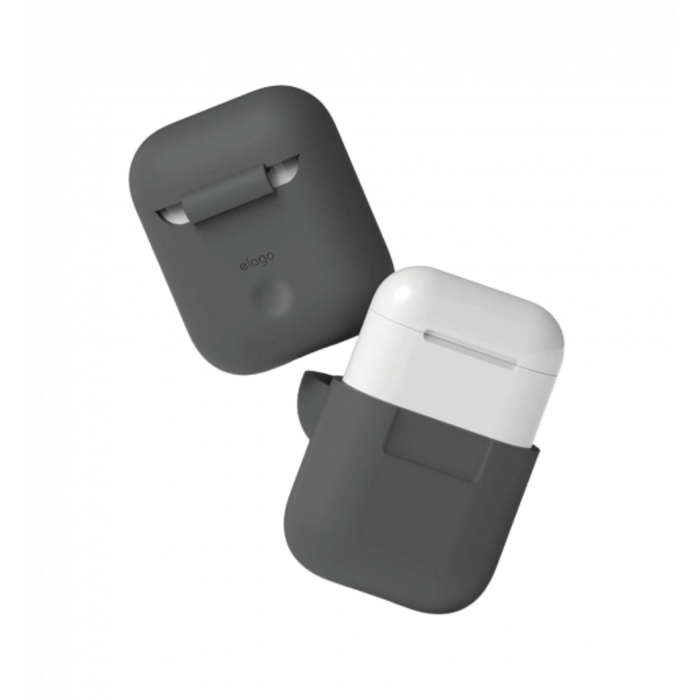 Cover Elago Silicone Dark Gray for Airpods (EAPSC-DGY)
