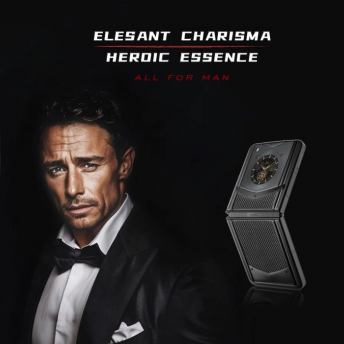 VERTU IRONFLIP CARBON TEXTURE SERIES Yellow
