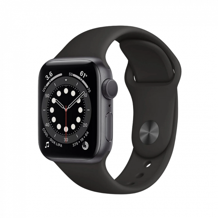 Apple Watch S6 40mm Sp Gray Alu Black Sp Band (MG133) БУ