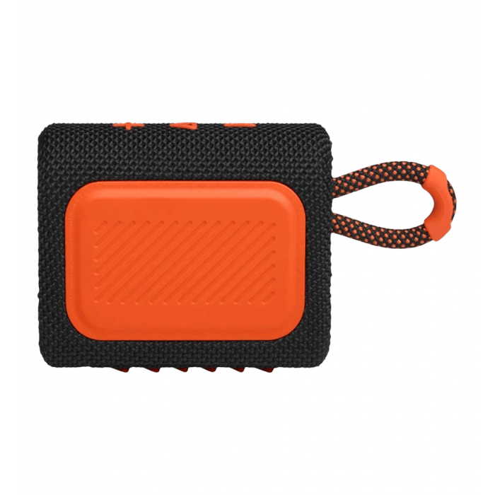 Portable speakers JBL Go 3 Black-Orange (JBLGO3BLKO)