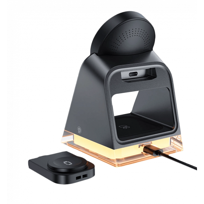 Беспроводной ЗП Acefast E17 Desktop 3in1 Charging Series (Black)